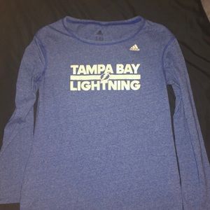 Long sleeve Adidas Tampa Bay Lightening shirt